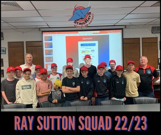 Ray Sutton Squad for Season 22/23